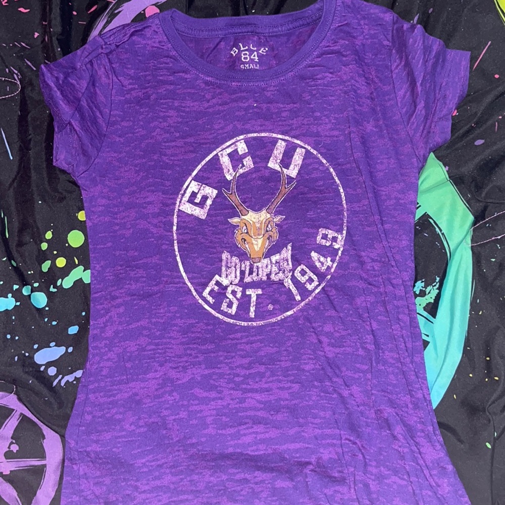 Gcu lopes small purple t shirt